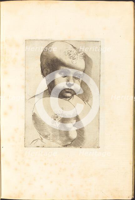 Print from Drawing Book, c. 1610/1620. Creator: Luca Ciamberlano.