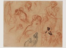 Study of Figures, between 1807 and 1876. Creator: Narcisse Virgile Diaz de la Pena.
