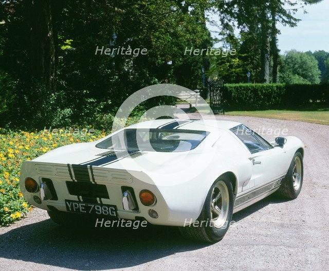 1969 Ford GT40. Artist: Unknown.