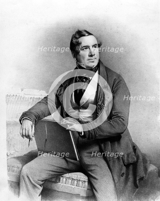 David Roberts (1796-1864), British artist, self-portrait. Artist: Unknown