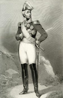 Louis Aloysius, Prince of Hohenlohe-Waldenburg-Bartenstein, 1804, (1839). Creator: Joubert.