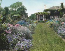 Dr. Frederick Kellogg Hollister house, Lily Pond Lane, East Hampton, New York, c1915. Creator: Frances Benjamin Johnston.