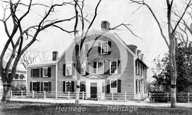 'The House of Oliver Wendell Holmes at Cambridge, Mass., U.S.A', 1923.Artist: Rischgitz Collection