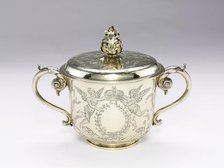 Covered Cup, 1686. Creator: Unknown.