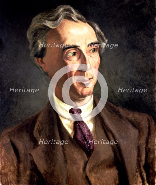 Bertrand Russell (1872- 1970), British mathematician, philosopher and writer, Nobel Prize of Lite…