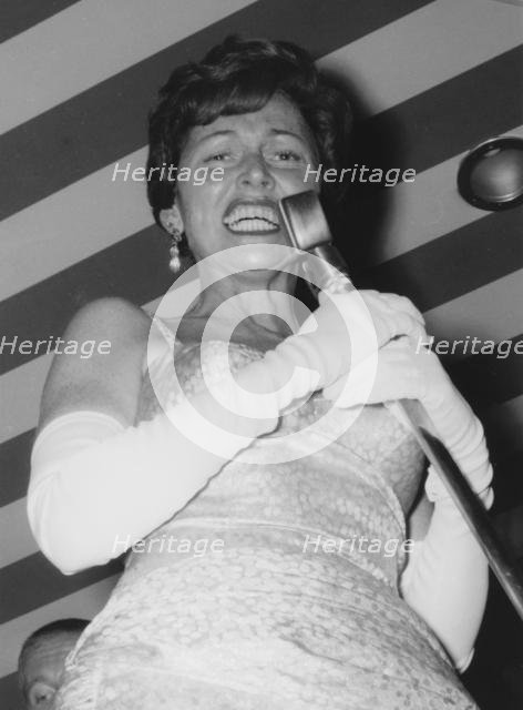 Anita O'Day, Marquee Club, London, 1962. Creator: Brian Foskett.