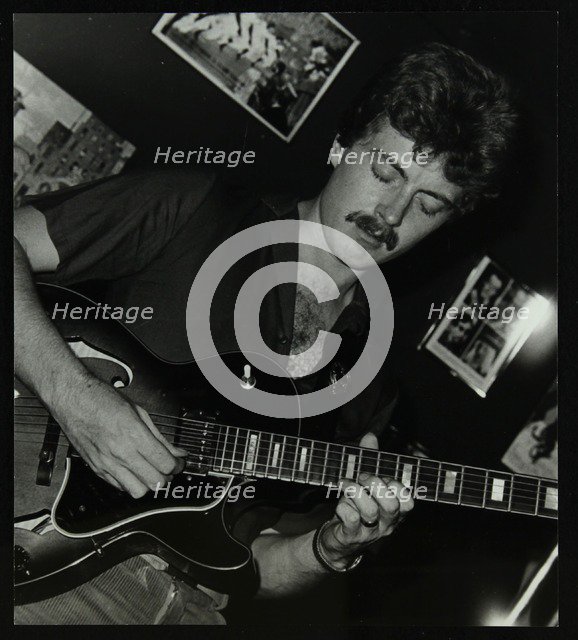 Guitarist Martin Taylor playing at the Middlesex and Herts Country Club, Harrow Weald, London, 1981. Artist: Denis Williams