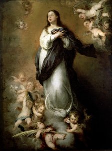  'The Immaculate Conception', work by Bartolomé Murillo.