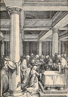 The Presentation in the Temple, from The Life of the Virgin, c. 1505. Creator: Dürer, Albrecht (1471-1528).