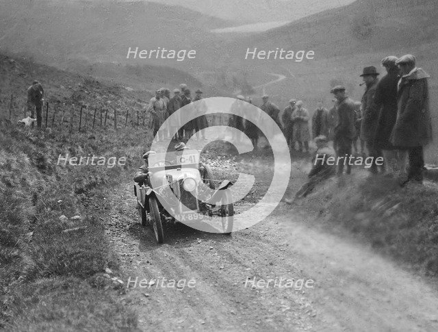 GN of LA Cushman competing in the Scottish Light Car Trial, 1922. Artist: Bill Brunell.