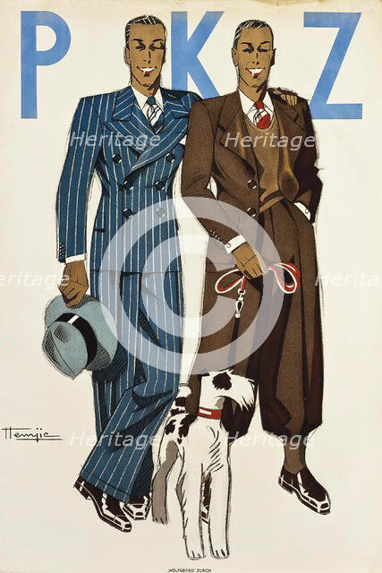 PKZ, 1933. Creator: Hemjic, Marcel Jacques (1894-1942).