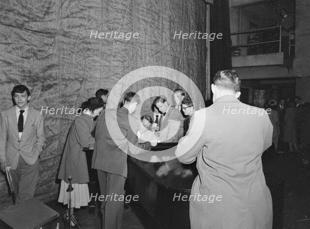 Portrait of Stan Kenton, 1947 or 1948. Creator: William Paul Gottlieb.