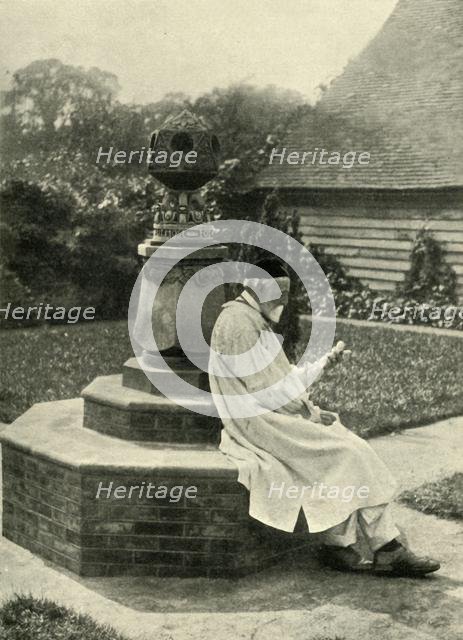 'Sundial in the Garden at Limnerslease, and...G. F. Watts, Esq., R.A.', c1890s, (1902).  Creator: Unknown.