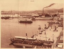'Panorama of the Quais at Toulon', 1930. Creator: Unknown.