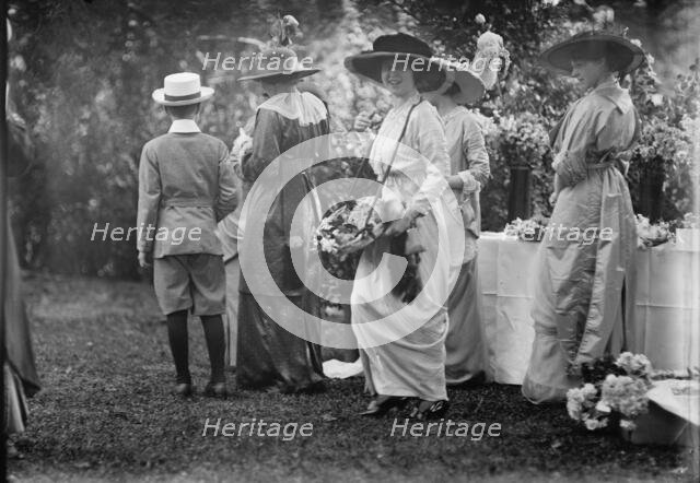 Friendship Charity Fete - Gladys Ingalls And Katharane Elkins, 1913. Creator: Harris & Ewing.