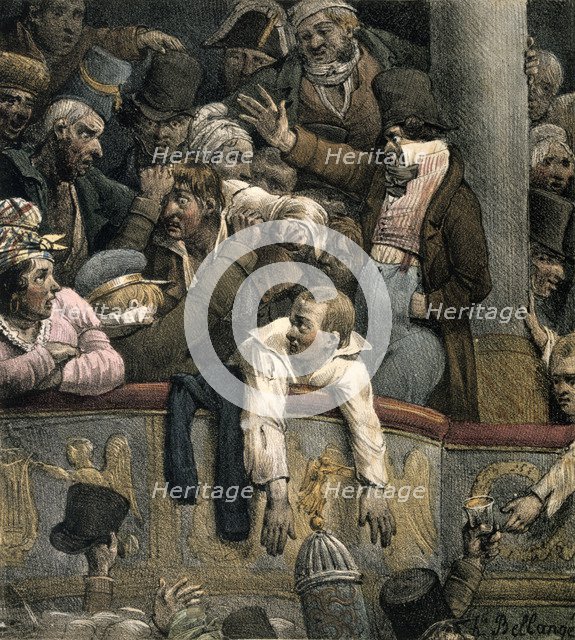 Theatre, late 16th/early 17th century. Artist: Jacques Bellange