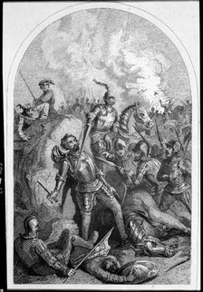 Battle of Villalar (April 23, 1521), the Comunero Juan Bravo is taken prisoner by the royalist so…