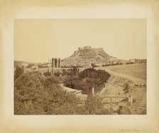 The Acropolis from the Southeast, Athens, 1870. Creator: Petros Moraites.