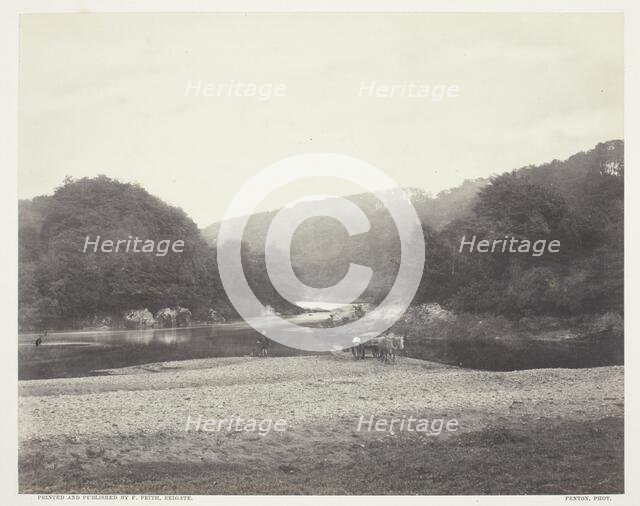 View of the Ribble, Yorkshire, c. 1860, printed c. 1870. Creator: Roger Fenton.
