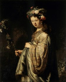 'Flora', 1634.  Artist: Rembrandt Harmensz van Rijn    