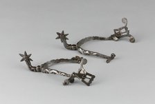 Pair of Spurs, Europe, c. 1630. Creator: Unknown.