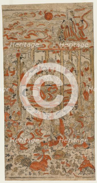 The Death of the Buddha, c. 1710s. Creator: Unknown.