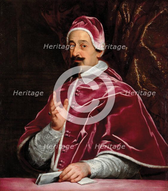 Portrait of the Pope Alexander VII (1599-1667), 1667. Creator: Gaulli (Il Baciccio), Giovanni Battista (1639-1709).