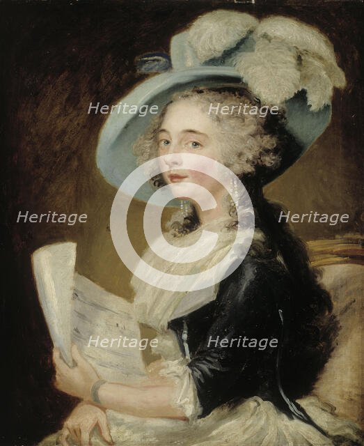 English singer, c1790-1799. Creator: Carl Fredrik von Breda.