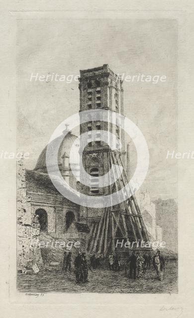 LEglise Saint-Roch. Creator: Alfred Alexandre Delauney (French, 1830-1894).