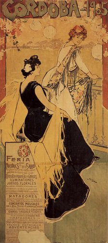 Feria de Cordoba, 1905. Creator: Romero de Torres, Julio (1874-1930).