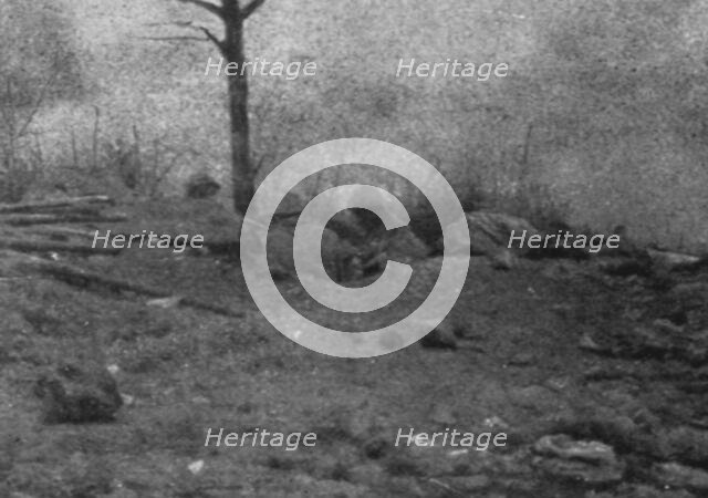 'Une semaine de combats sur la rive gauche de la Meuse; 15 mars (15 heures). --Apres nos..., 1916. Creator: Unknown.