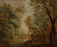 Tree landscape, c1764. Creator: Johann Evangelist Dorfmeister.