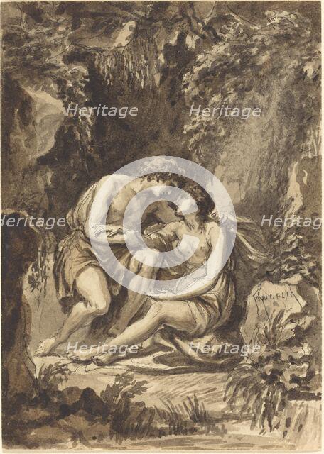 Angelica and Medoro. Creator: Giovanni Battista Cipriani.