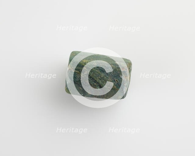 Bead, hexagonal, Roman Period, 30 BCE-395 CE. Creator: Unknown.