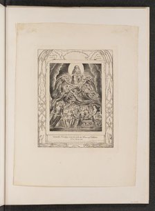 Satan Before the Throne of God, 1825. Creator: William Blake.