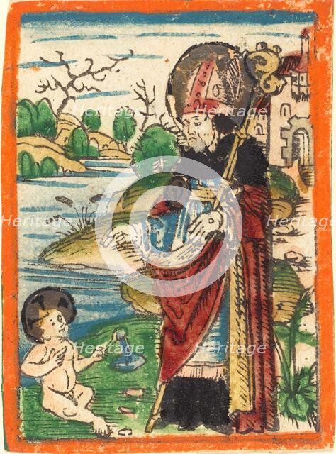 Saint Augustine, 1480/1490. Creator: Unknown.