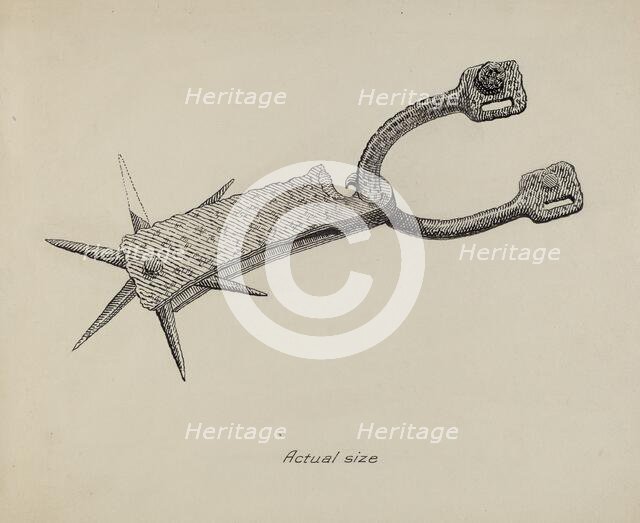 Spur, 1935/1942. Creator: Gerald Transpota.