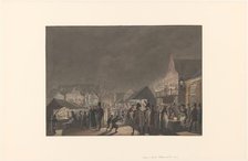 Fair at the Botermarkt in Amsterdam, 1810, 1810. Creator: Jan Antony Langendijk.