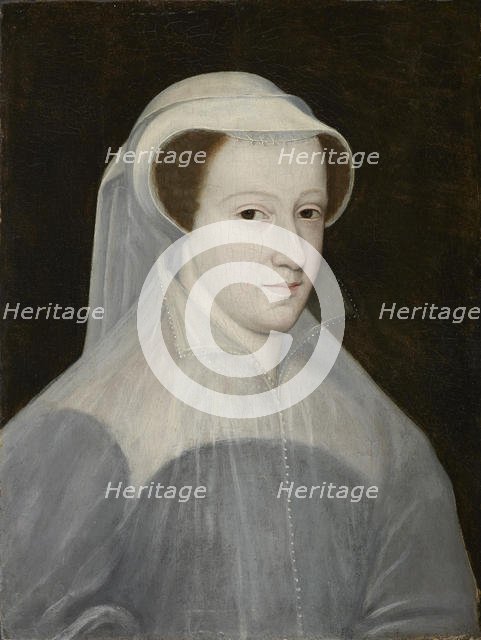 Portrait of Mary, Queen of Scots (1542-1587), c. 1560. Creator: Clouet, François, (School)  .
