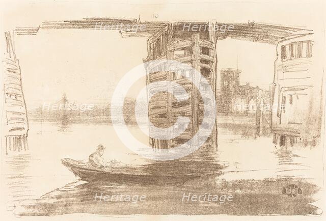 The Broad Bridge, 1878. Creator: James Abbott McNeill Whistler.