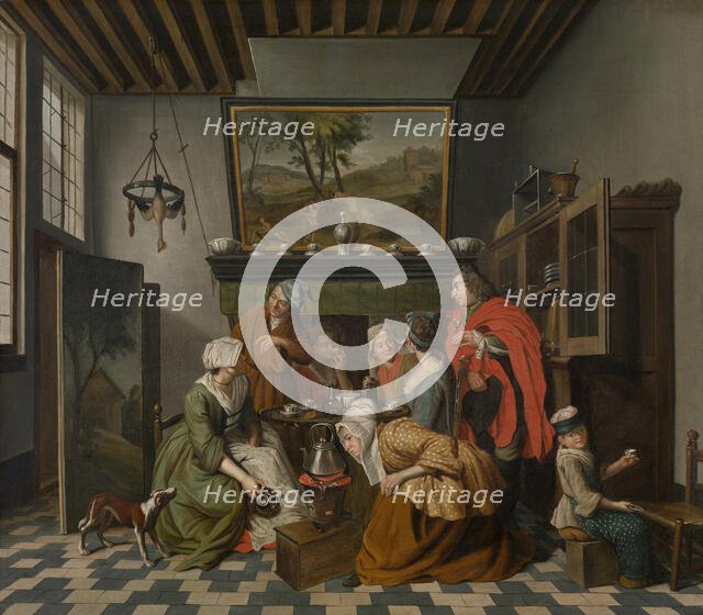 Tea-Time. Creator: Jan Josef Horemans II.