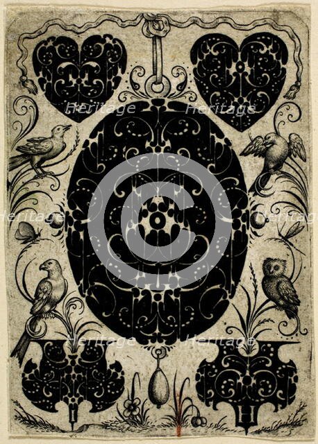 Ornamental Plate V, c. 1619. Creator: Jacques Hurtu.