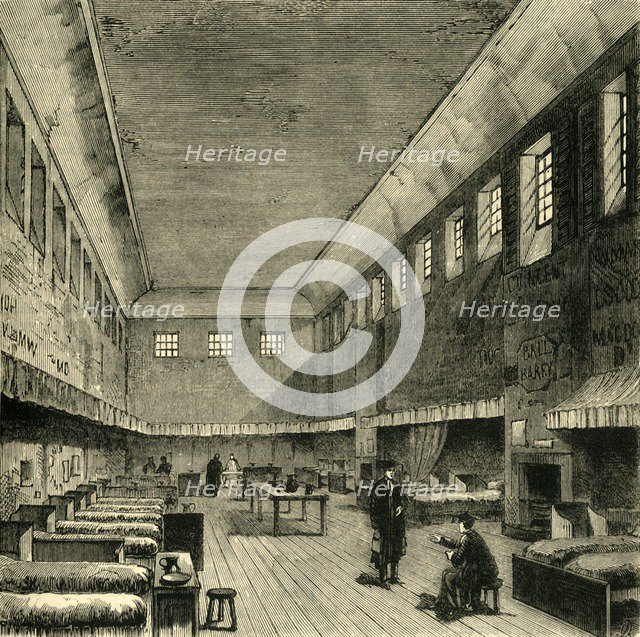'The Old Dormitory in 1840', (1881). Creator: Unknown.