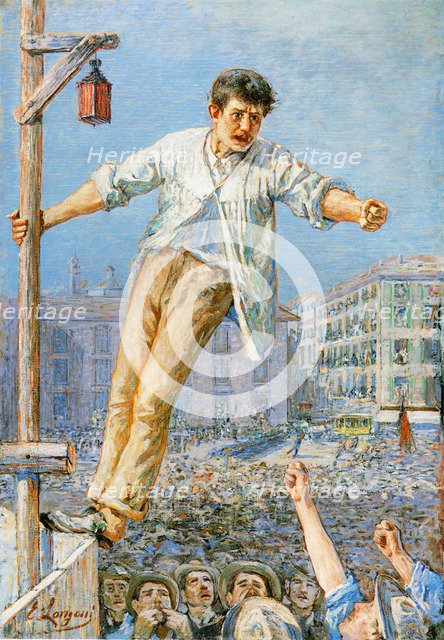 The Orator of the Strike, 1890-1891.