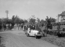 Bugatti Type 37, Bugatti Owners Club Hill Climb, Chalfont St Peter, Buckinghamshire, 1935. Artist: Bill Brunell.