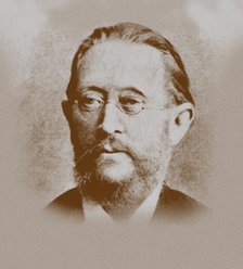 Portrait of the composer Louis Lewandowski (1821-1894). Creator: Anonymous.