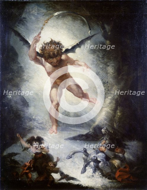 Robin Goodfellow (Puck), 1787-1790. Artist: Füssli (Fuseli), Johann Heinrich (1741-1825)