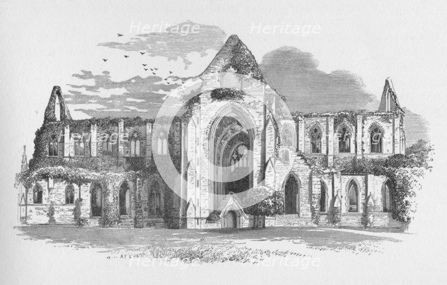 'From the South', Tintern Abbey, c1885, (1897). Artist: Alexander Francis Lydon.