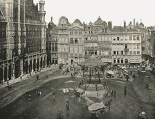 The Hotel de Ville, Brussels, Belgium, 1895.  Creator: Unknown.
