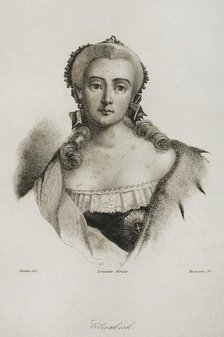 Elizabeth of Russia, 1839.  Creator: Manceau.